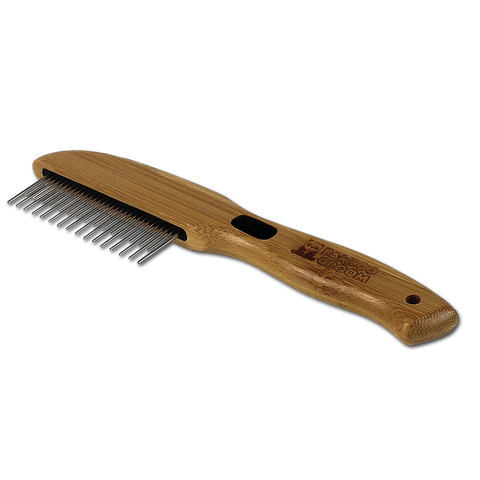 comb with spinning teeth Rotating Pin Comb with 31 Rounded Pins – Bamboo Groom