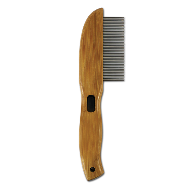 Rotating Pin Comb with 41 Rounded Pins – Bamboo Groom
