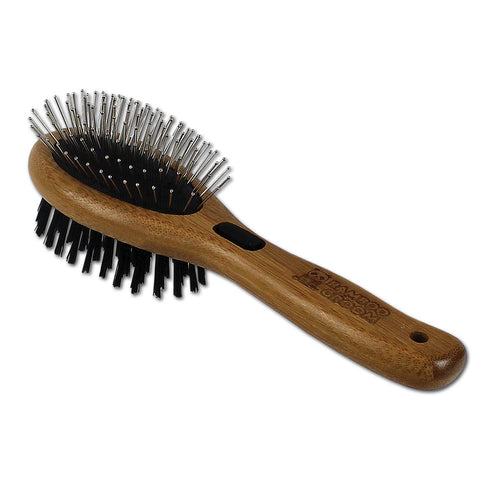 Flair Brush 100% Pure Boar Bristle Soft Hair Brush Bamboo Handle 