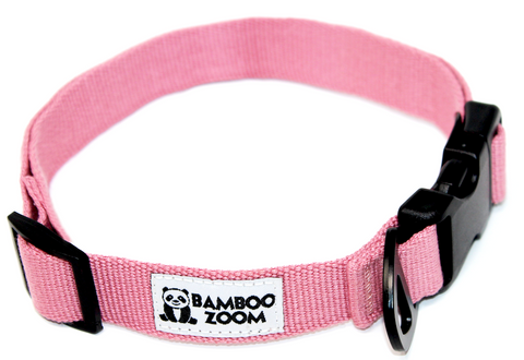 Bamboo dog collar with handle hot sale